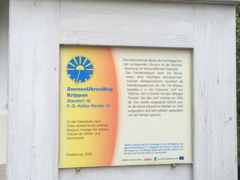 Pension Hoenel-Hof Bad Schandau Luaran gambar